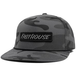 FASTHOUSE ERNIE HAT BLACK CAMO ONE SIZE
