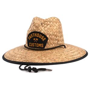 FASTHOUSE HAVEN STRAW HAT NATURAL ONE SIZE