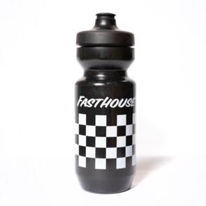 FASTHOUSE CHECKERS WATER BOTTLE BLACK