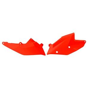 RTECH FIKTMAN0016 KTM SIDE PANELS (2016-2019) - NEON ORANGE