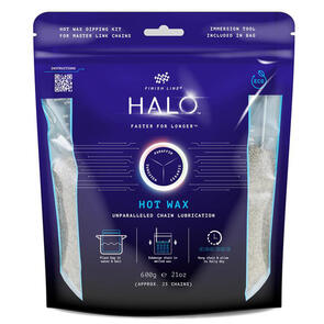 FINISH LINE HALO HOT WAX LUBRICANT 600G (GRANULAR IN BAG) + IMMERSION