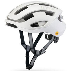 FIZIK HELMET KUDO WHITE + REAR LIGHT