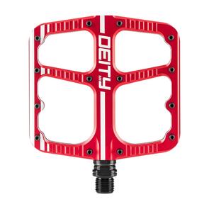 DEITY COMPONENTS FLAT TRAK PEDALS - RED