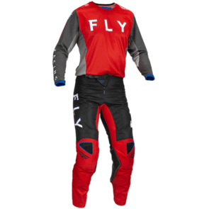 FLY RACING 2023 KINETIC KORE JERSEY AND PANTS RED/ GREY