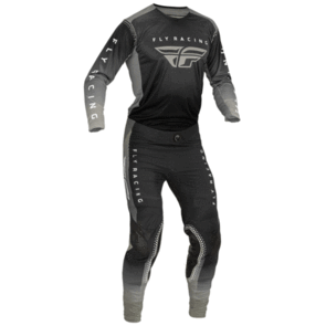 FLY RACING 2023 LITE JERSEY AND PANTS BLACK/GREY