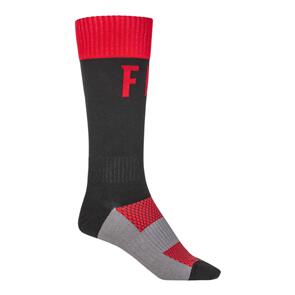 FLY RACING FLY MX PRO SOCK THIN RED/BLK