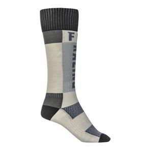 FLY RACING FLY MX SOCK THICK GRY/BLK