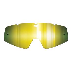 FLY RACING FLY ZONE/FOCUS GOGGLE LENS (2012-2018) GLD MIRROR/ YEL