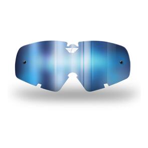 FLY RACING FLY ZONE/FOCUS GOGGLE LENS (2012-2018) YTH BLU MIRROR/ SMO