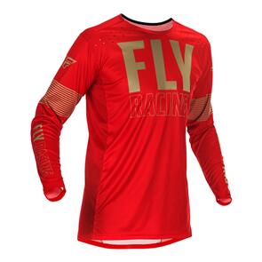 FLY RACING FLY 2021 LITE HYDROGEN JERSEY (RED/KHAKI)
