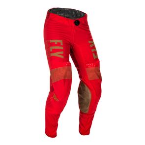 FLY RACING FLY 2021 LITE HYDROGEN PANTS (RED/KHAKI)