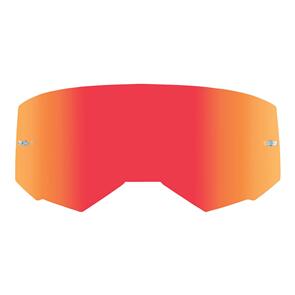 FLY RACING FLY '19- SINGLE LENS RED MIR/CLEAR W/PST