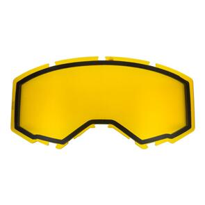 FLY RACING FLY '19- DUAL LENS W/O VENTS ADULT YELLOW