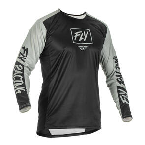 FLY RACING 2022 LITE HYDROGEN JERSEY BLK/GRY