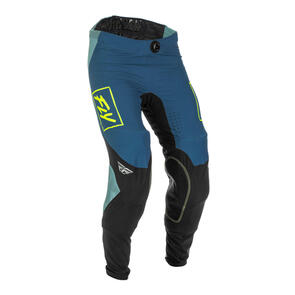 FLY RACING 2022 LITE HYDROGEN PANT GRY/TEAL/HI-VIS