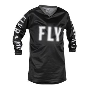 FLY RACING 2023 YOUTH F-16 JERSEY BLACK/WHITE