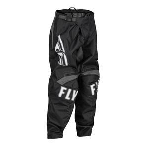 FLY RACING 2023 YOUTH F-16 PANT BLACK/WHITE