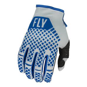 FLY RACING 2023 KINETIC GLOVES BLUE/LIGHT GREY