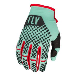 FLY RACING 2023 KINETIC SE GLOVES MINT/BLACK/RED