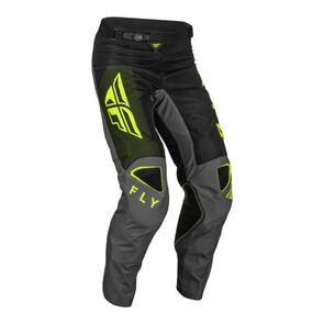 FLY RACING 2023 KINETIC JET PANTS BLACK/OLIVE GREEN/HI-VIS