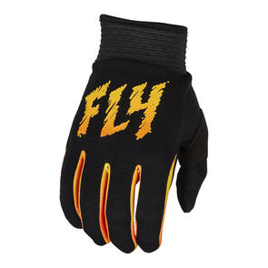 FLY RACING 2024 YOUTH F-16 GLOVES BLACK/YELLOW/ORANGE