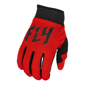 FLY RACING 2024 YOUTH F-16 GLOVES RED/BLACK