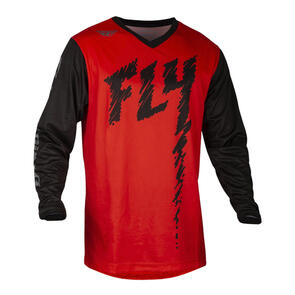 FLY RACING 2024 YOUTH F-16 JERSEY RED/BLACK/GREY