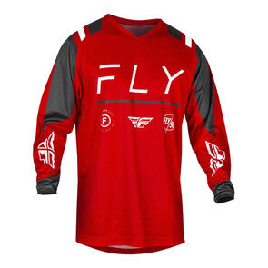 FLY RACING 2024 F-16 JERSEY AND PANTS RED/CHARCOAL/WHITE
