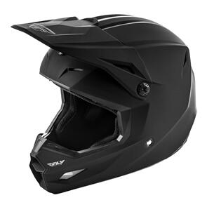 FLY RACING FLY KINETIC YOUTH HELMET MAT BLK