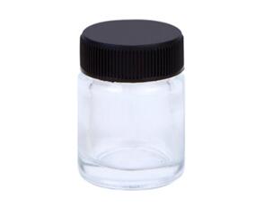 FORMULA AIRBRUSH SPARE SUCTION BOTTLE WITH LID GLASS 22ML