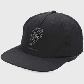 FOLLOW FORMLESS CAP BLACK