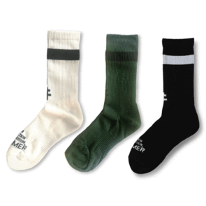 FORMER FRANCHISE SOCK 3 PACK MULTI BLK/GRN/WHT