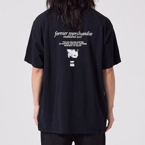 FORMER DISTORT OVERSIZED T-SHIRT BLACK