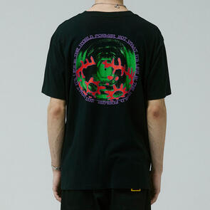FORMER GLOBAL MIND T-SHIRT BLACK