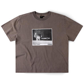 FORMER IGNITE BOXY T-SHIRT WASHED BROWN