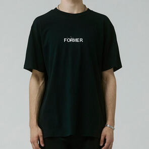 FORMER TRUSTED T-SHIRT WASHED BLACK