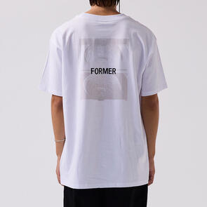 FORMER TWO-TONE CRUX T-SHIRT WHITE