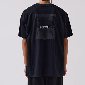 FORMER TWO-TONE CRUX T-SHIRT BLACK