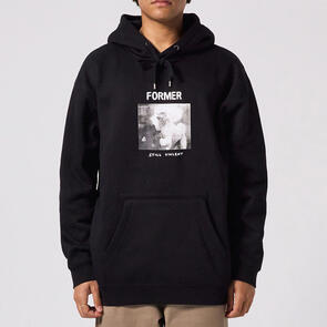 FORMER WAR POODLE HOOD BLACK