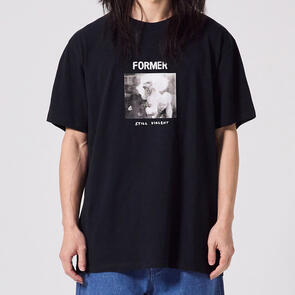 FORMER WAR POODLE TEE WASHED BLACK