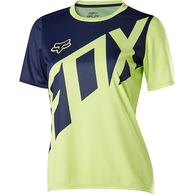 FOX RACING 2017 WOMENS RIPLEY SS JERSEY LIGHT YELLOW