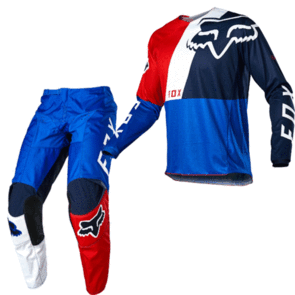FOX RACING 2020 180 LOVL BLUE RED JERSEY AND PANTS