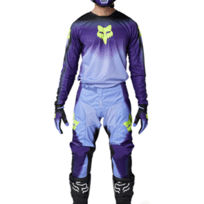 FOX RACING 2024 180 INTERFERE JERSEY AND PANTS [BLACK/BLUE]