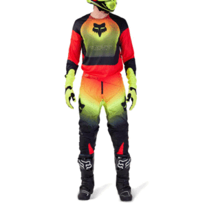 FOX RACING 2024 360 REVISE JERSEY AND PANTS [RED/YELLOW]