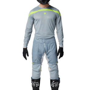 FOX RACING 2024 AIRLINE AVIATION JERSEY AND PANTS [GREY]
