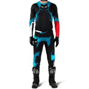FOX RACING 2024 FLEXAIR WITHERED JERSEY AND PANTS [BLACK]