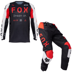 FOX RACING 2025 180 RACE SPEC JERSEY AND PANTS [FLO RED]