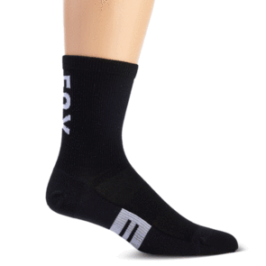 FOX RACING 2025 6 INCH FLEXAIR MERINO SOCKS [BLACK]