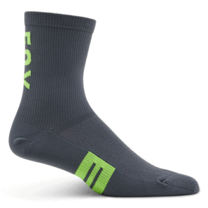 FOX RACING 2025 6 INCH FLEXAIR MERINO SOCKS [DARK SHADOW]