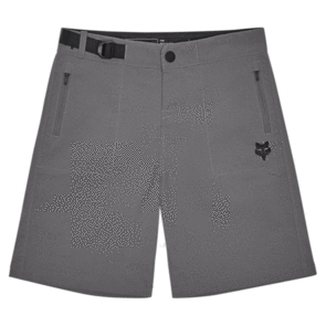 FOX RACING 2025 YOUTH RANGER SHORTS WITH LINER [PEWTER]